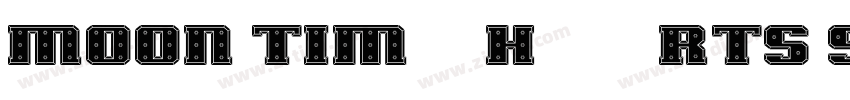 Moon Time Hearts Sw字体转换